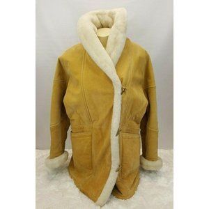 Wilson's Adventure Bound Leather Coat Women Size S